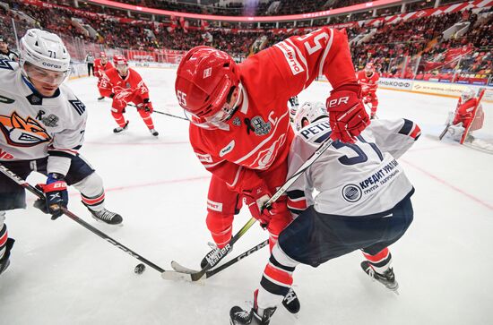 Russia Ice Hockey Kontinental League Spartak - Metallurg