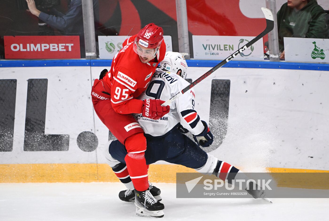 Russia Ice Hockey Kontinental League Spartak - Metallurg