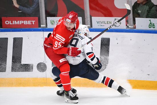 Russia Ice Hockey Kontinental League Spartak - Metallurg