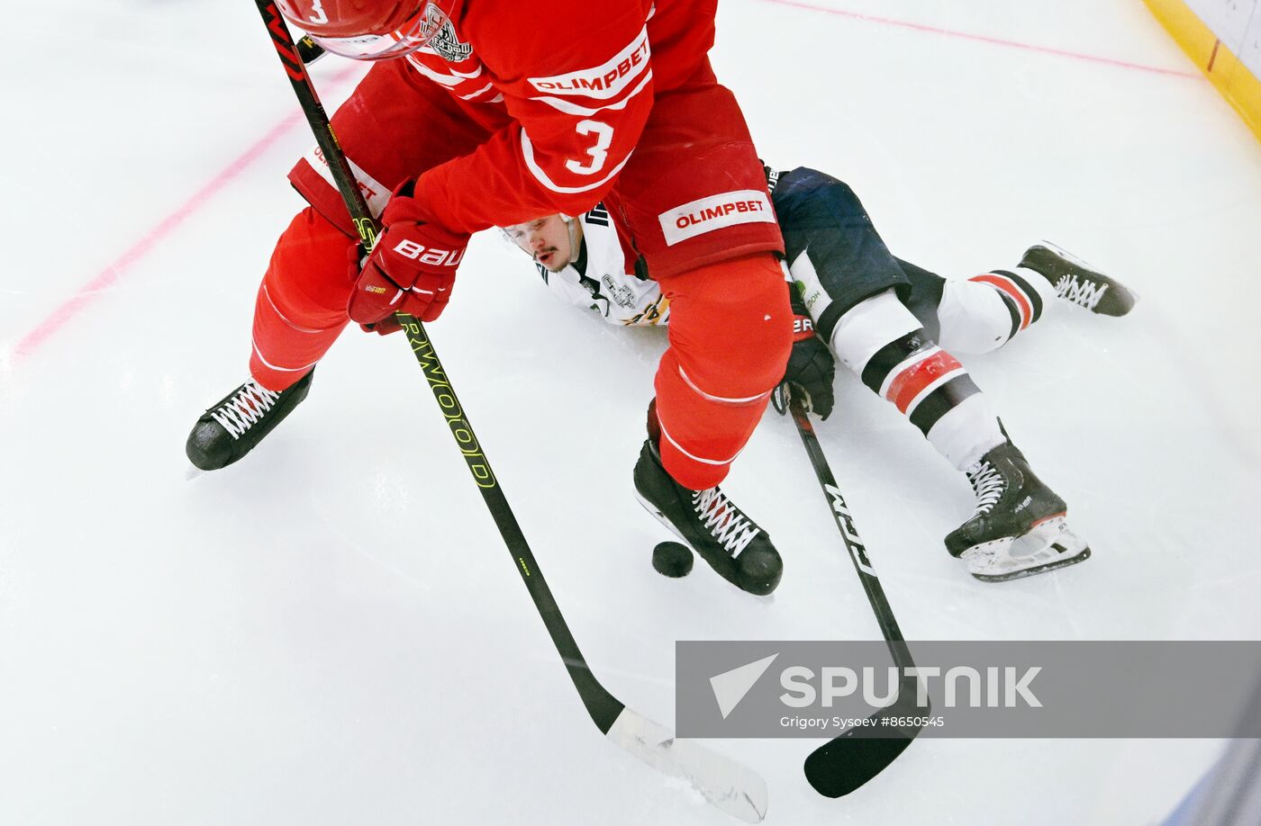 Russia Ice Hockey Kontinental League Spartak - Metallurg
