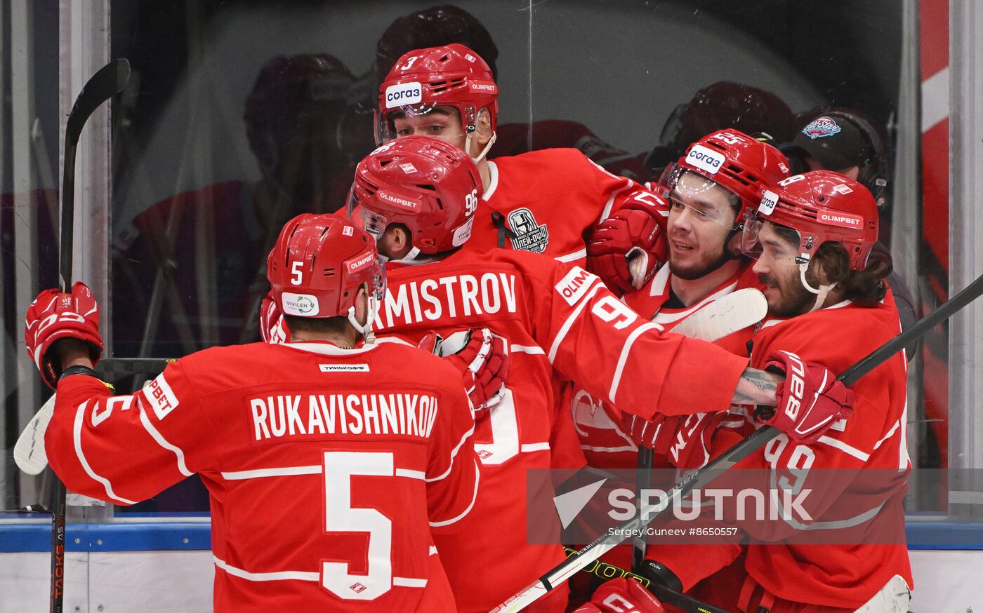 Russia Ice Hockey Kontinental League Spartak - Metallurg
