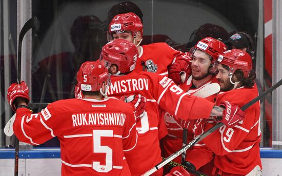 Russia Ice Hockey Kontinental League Spartak - Metallurg