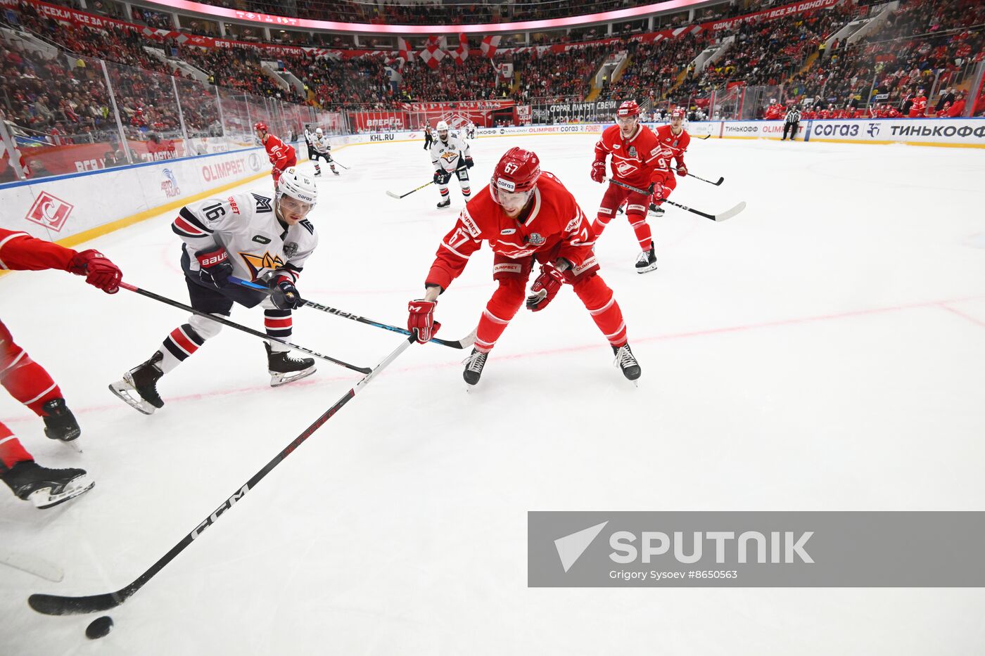 Russia Ice Hockey Kontinental League Spartak - Metallurg