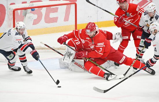 Russia Ice Hockey Kontinental League Spartak - Metallurg