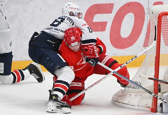 Russia Ice Hockey Kontinental League Spartak - Metallurg