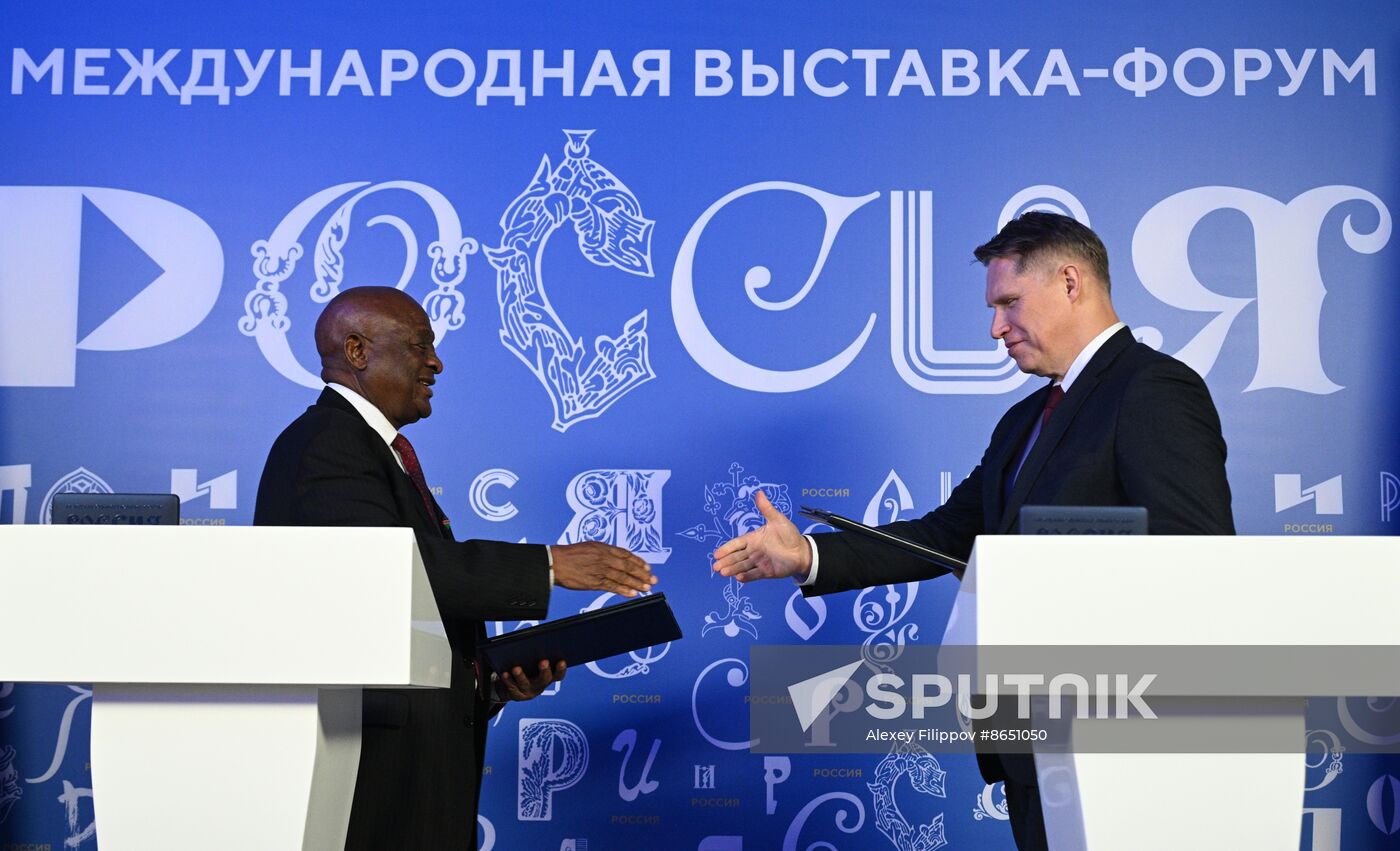 Russia EXPO. 10th meeting of Intergovernmental Russian-Namibian Commission on Trade and Economic Cooperation