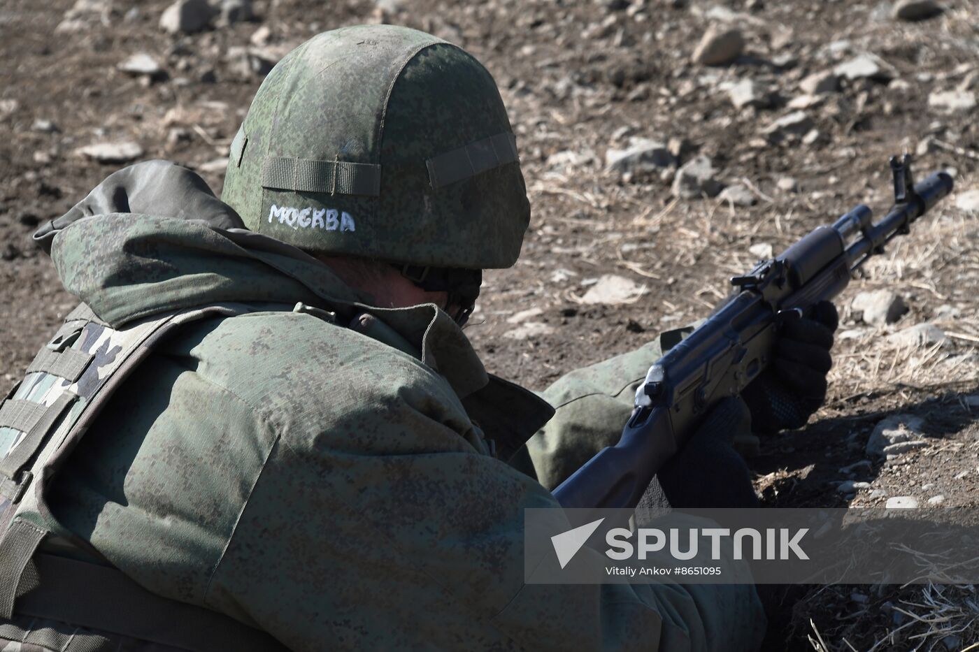 Russia Navy Marines Drills