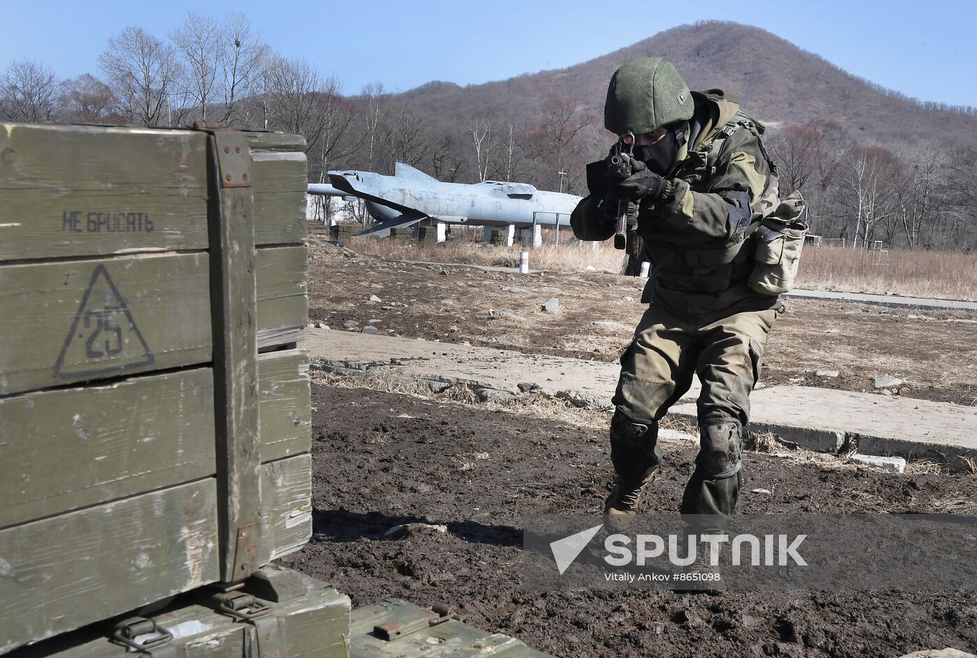 Russia Navy Marines Drills