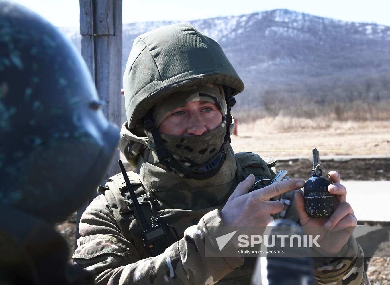 Russia Navy Marines Drills