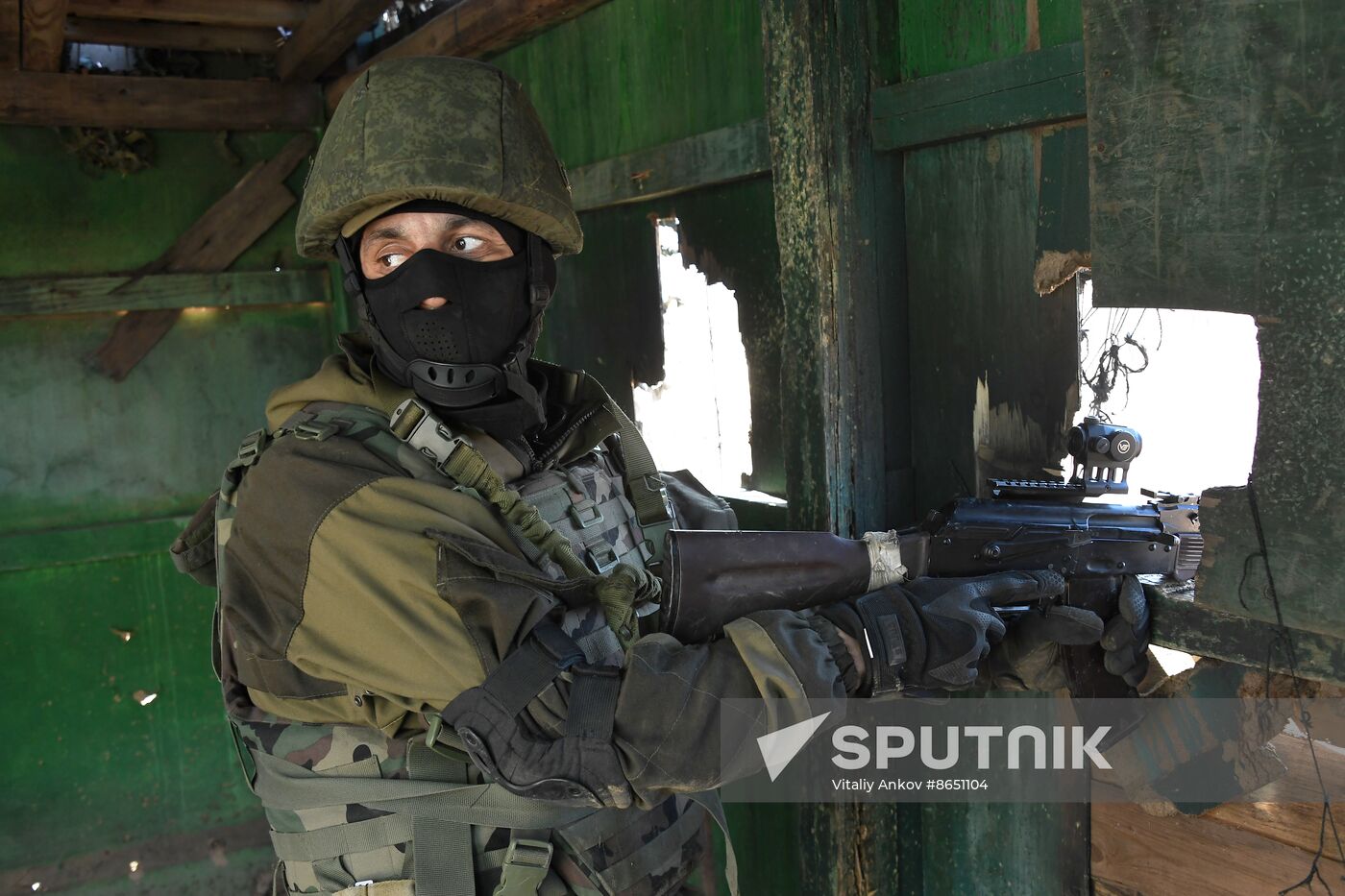 Russia Navy Marines Drills