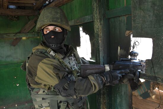 Russia Navy Marines Drills