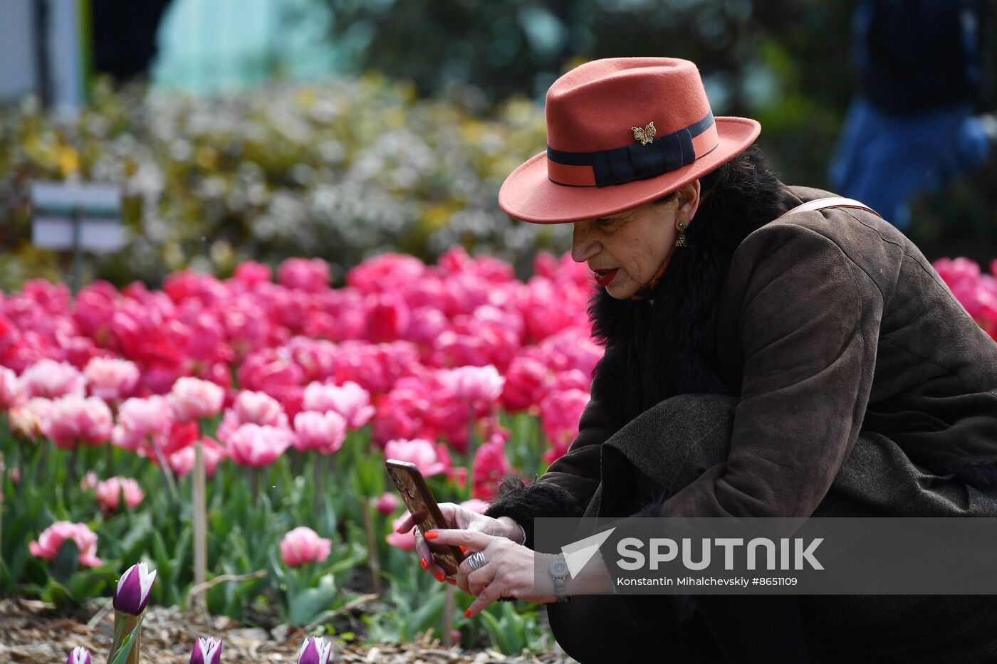 Russia Environment Tulips Exhibition