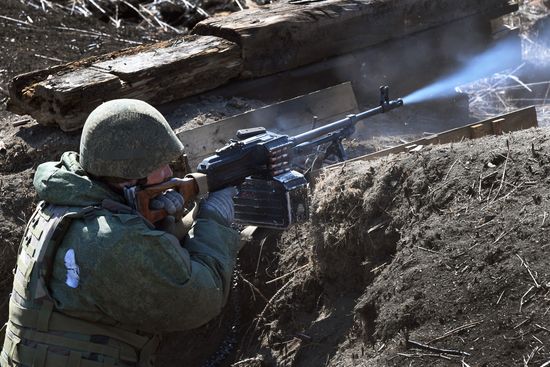 Russia Navy Marines Drills
