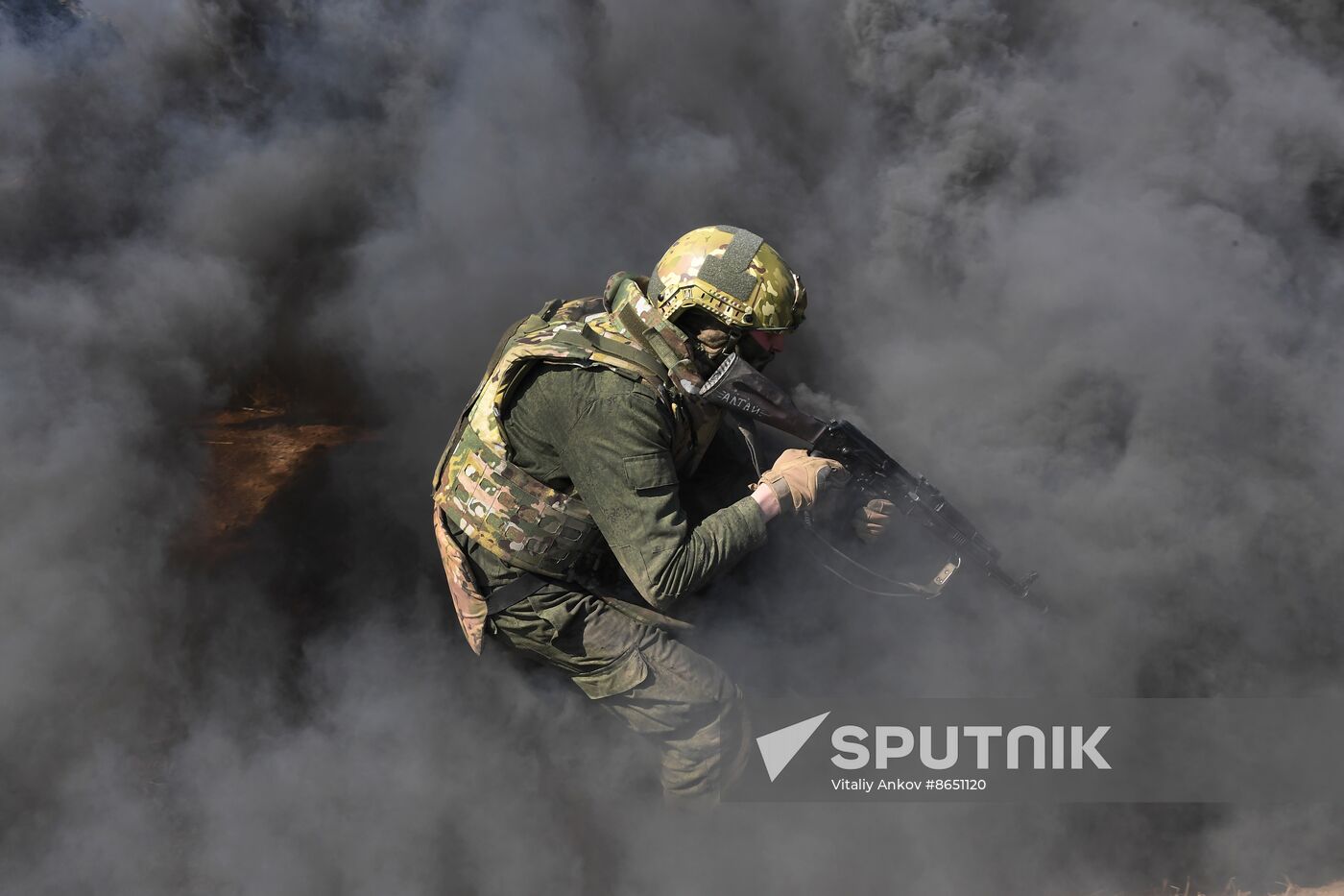 Russia Navy Marines Drills