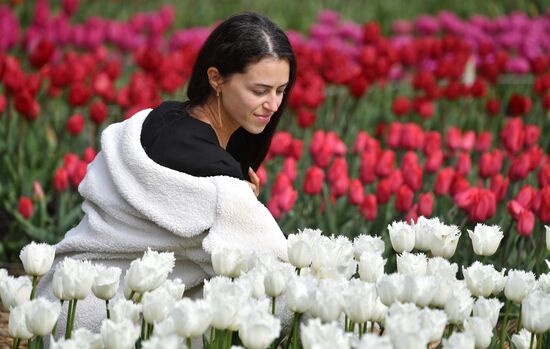 Russia Environment Tulips Exhibition