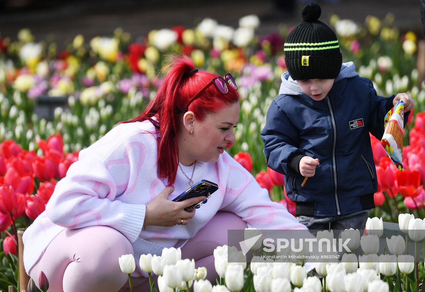 Russia Environment Tulips Exhibition