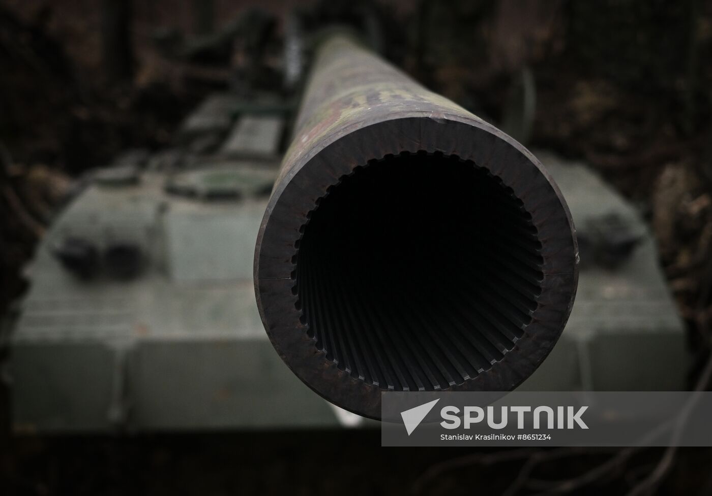 Russia Ukraine Military Operation Artillery Units