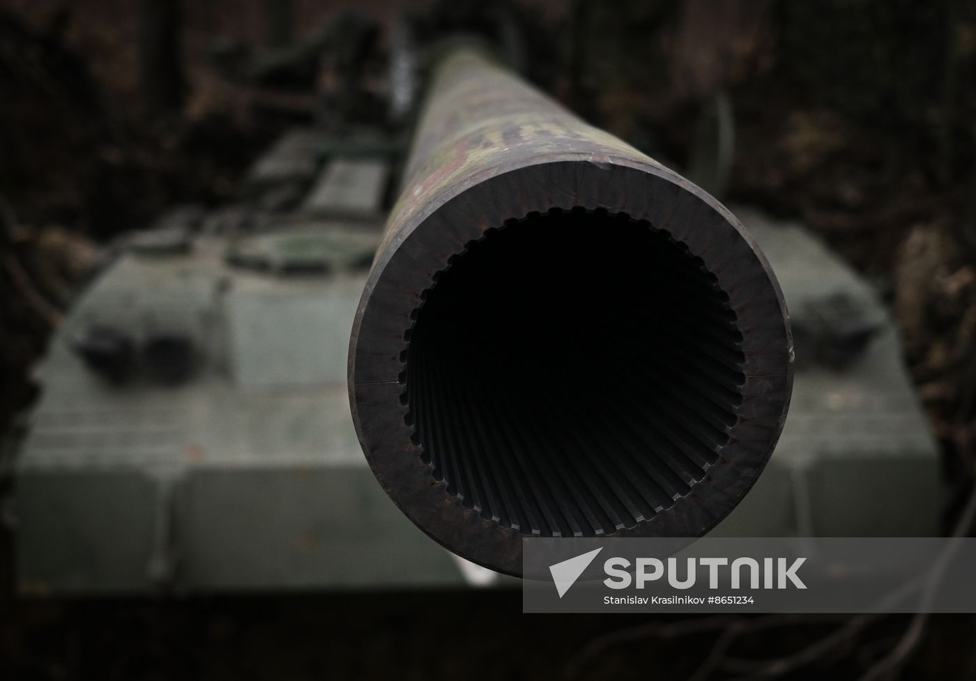 Russia Ukraine Military Operation Artillery Units