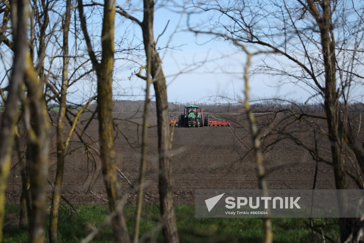 Russia Agriculture Sowing