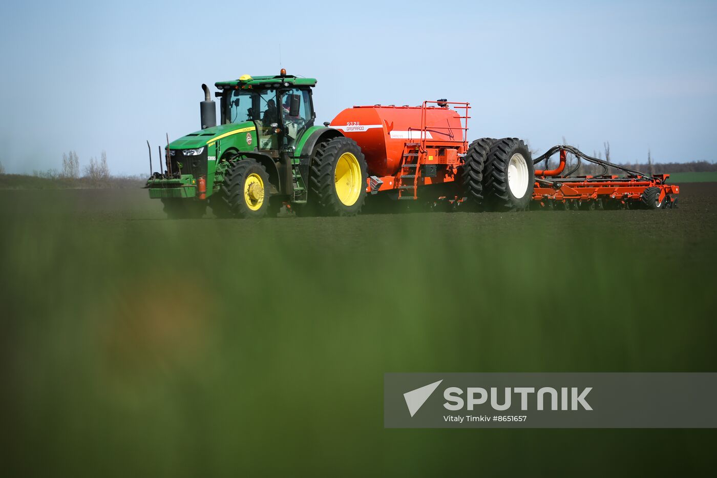 Russia Agriculture Sowing