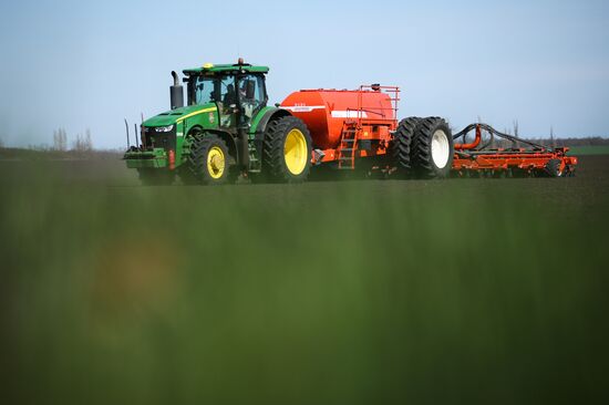 Russia Agriculture Sowing