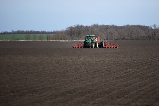 Russia Agriculture Sowing