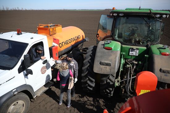 Russia Agriculture Sowing