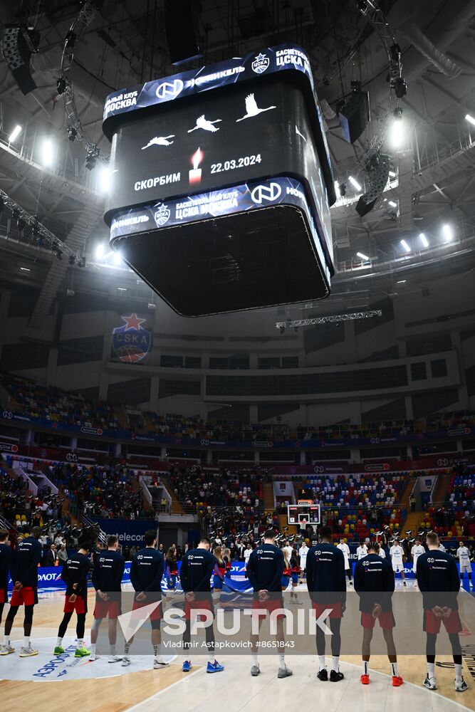 Russia Basketball United League CSKA - Zenit