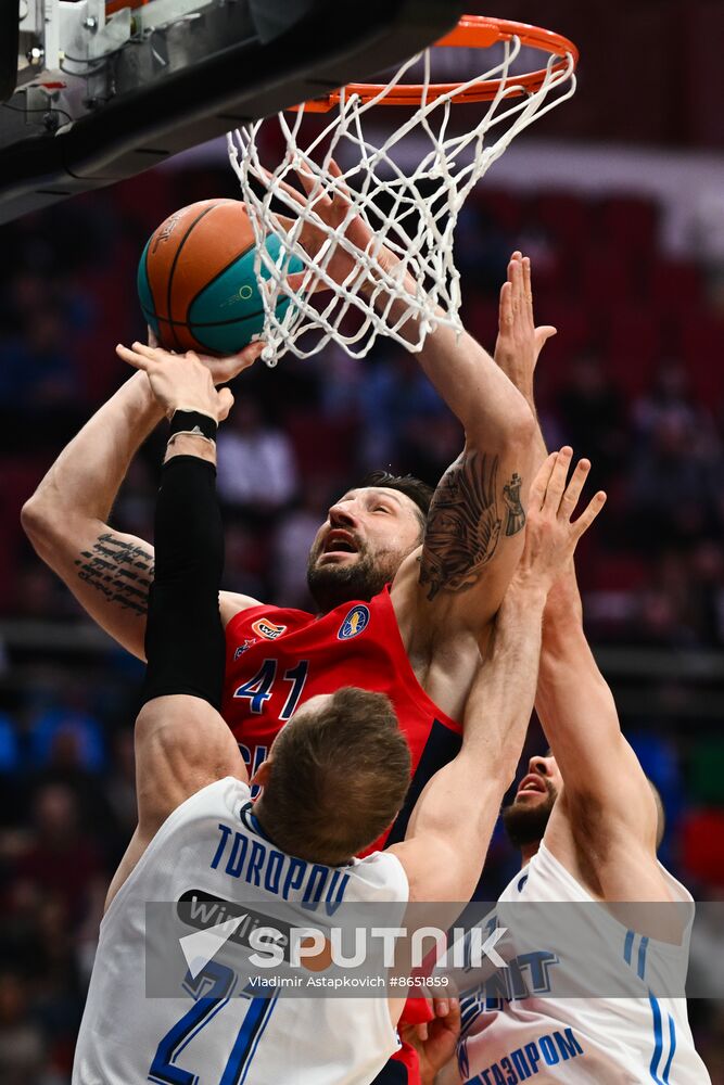 Russia Basketball United League CSKA - Zenit