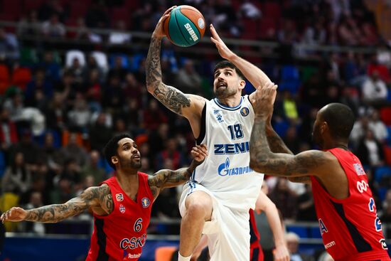 Russia Basketball United League CSKA - Zenit