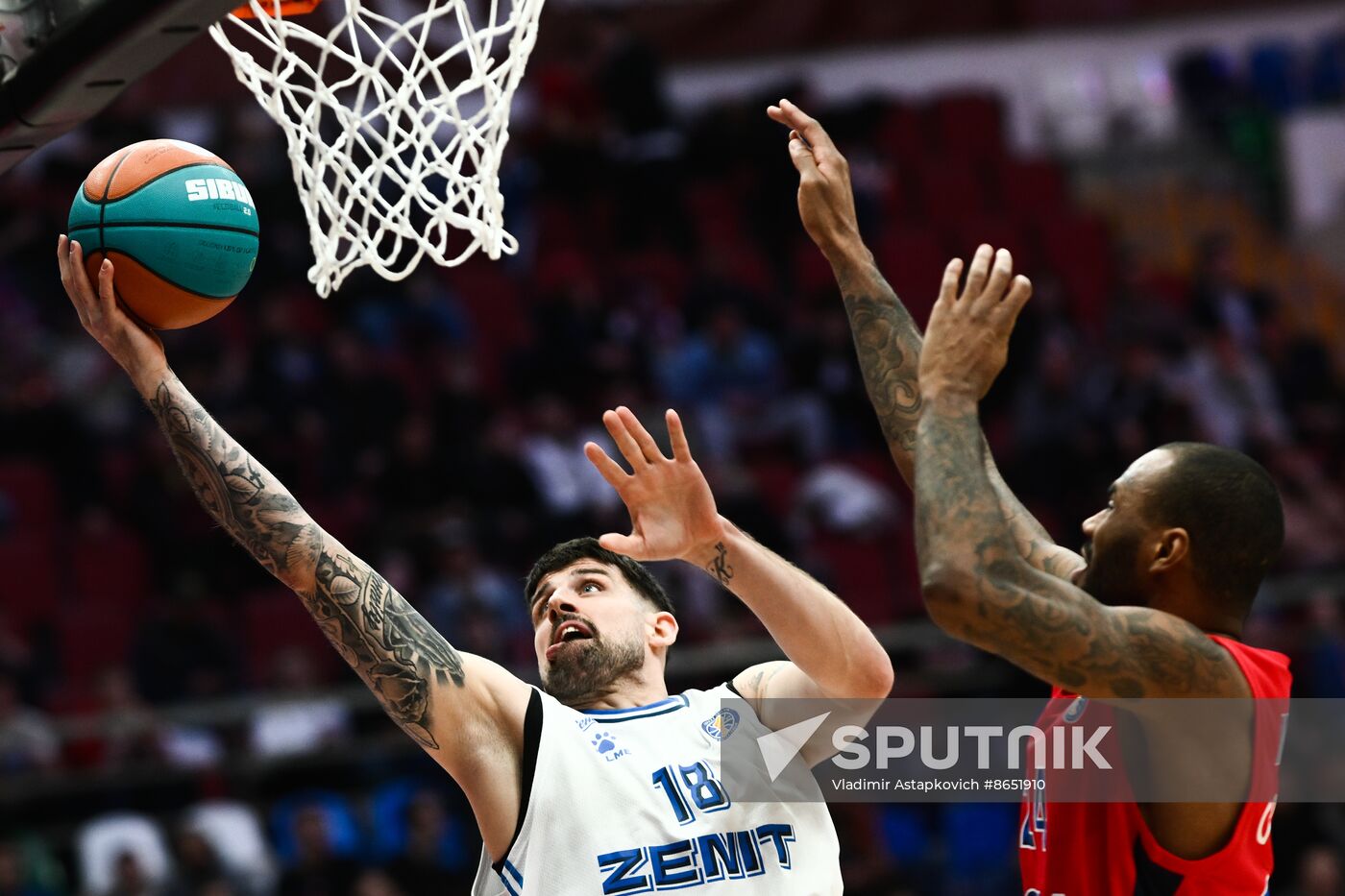 Russia Basketball United League CSKA - Zenit