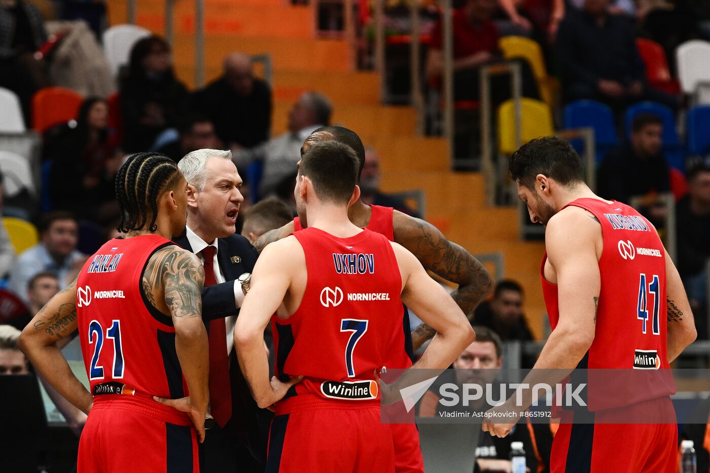 Russia Basketball United League CSKA - Zenit