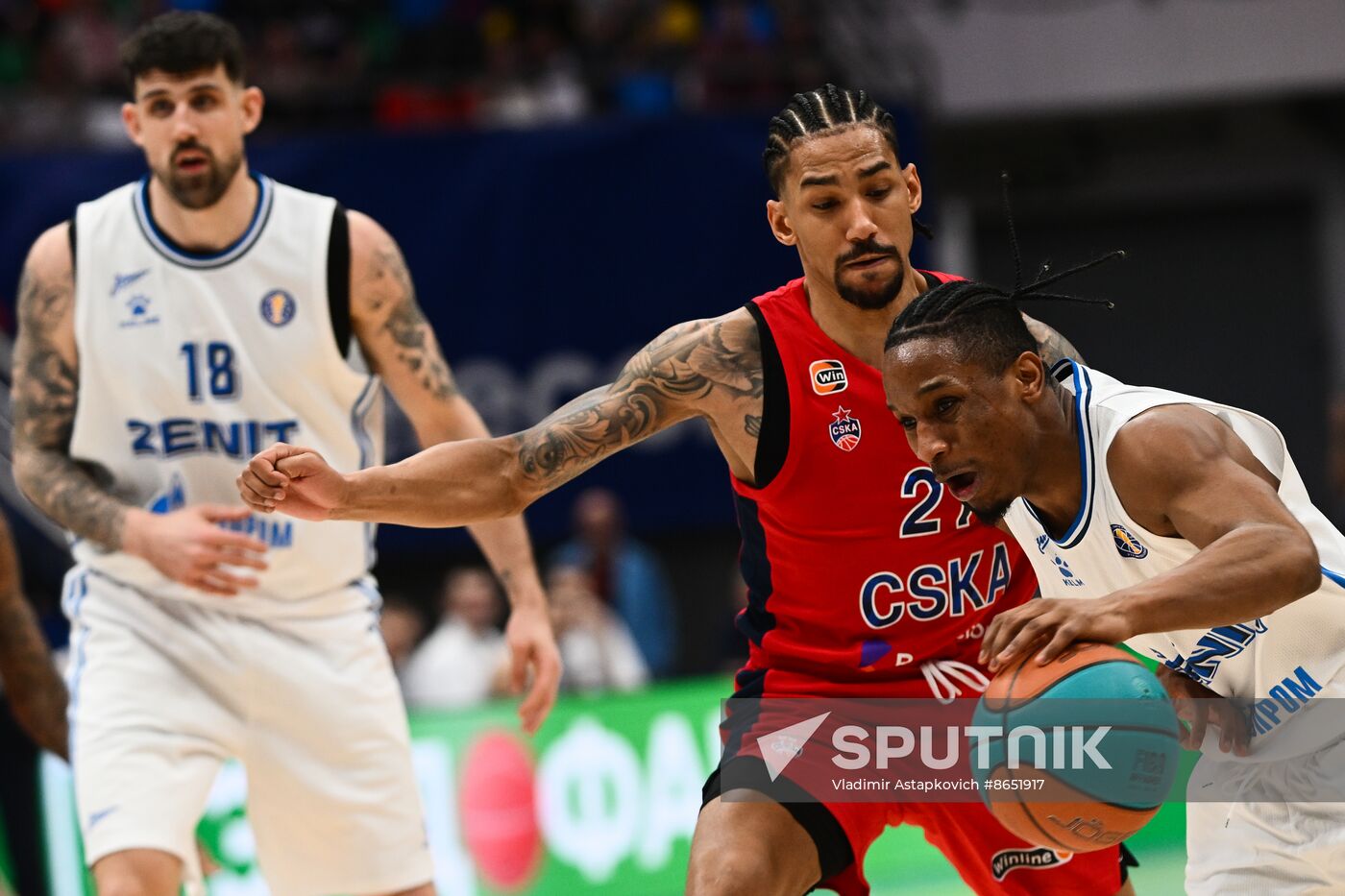 Russia Basketball United League CSKA - Zenit