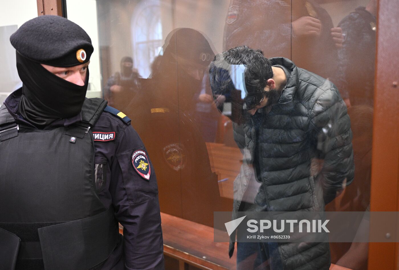 Russia Terrorist Attack Court