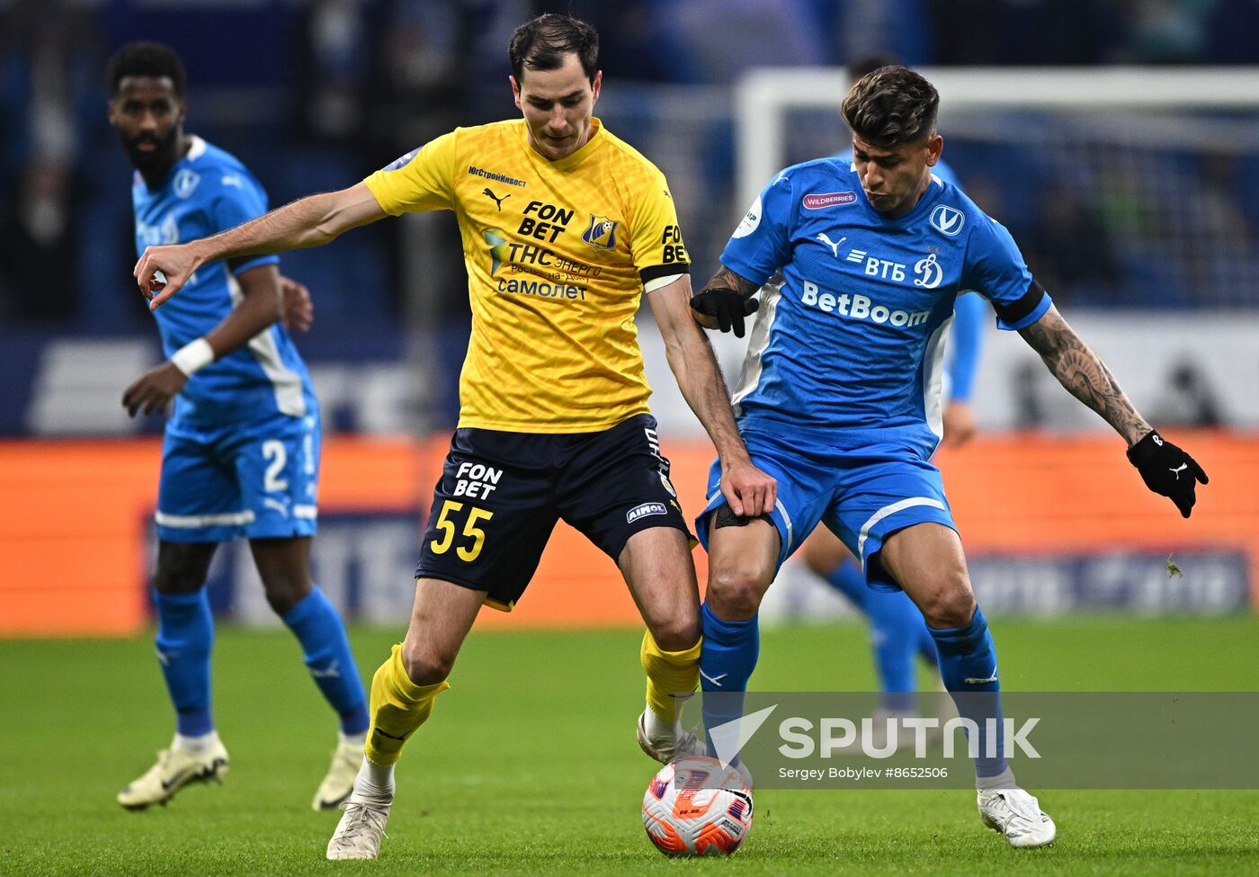 Russia Soccer Premier-League Dynamo - Rostov