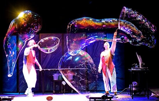 Russia Soap Bubble Show