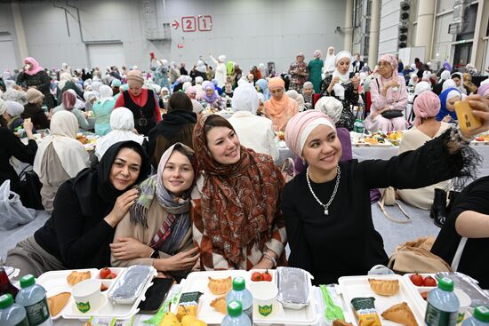 Russia Religion Ramadan Iftar