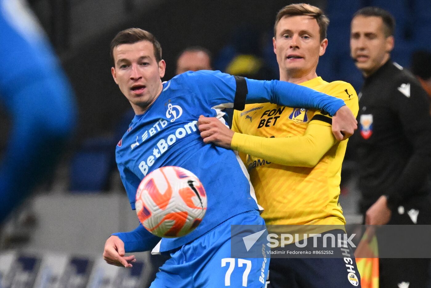 Russia Soccer Premier-League Dynamo - Rostov