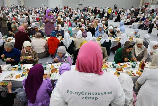 Russia Religion Ramadan Iftar