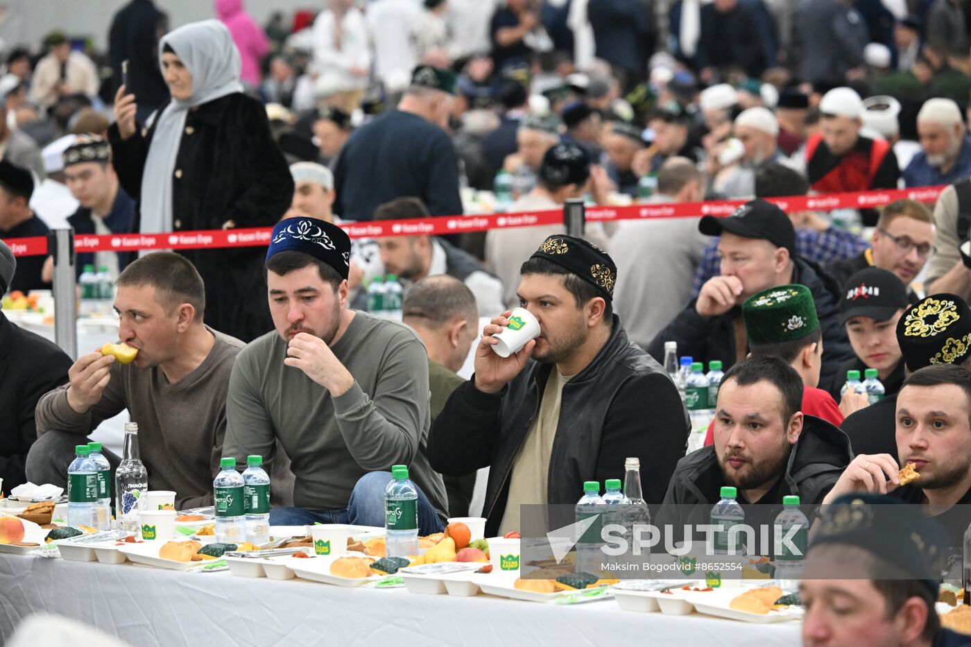 Russia Religion Ramadan Iftar