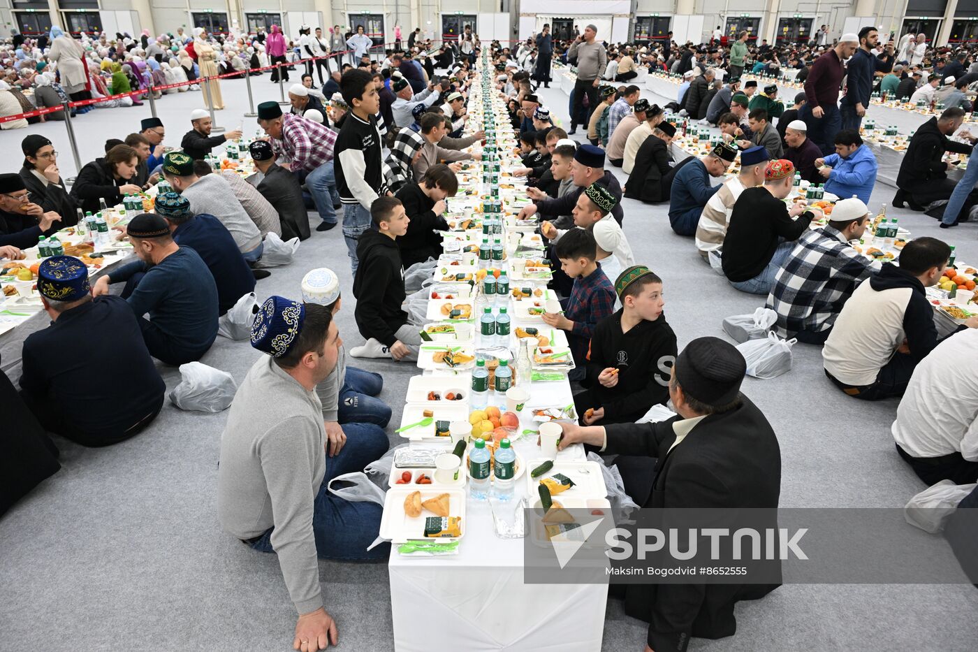 Russia Religion Ramadan Iftar