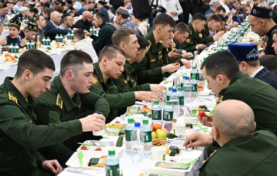 Russia Religion Ramadan Iftar