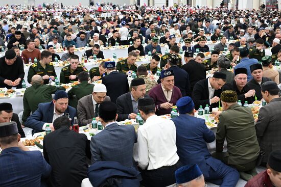 Russia Religion Ramadan Iftar