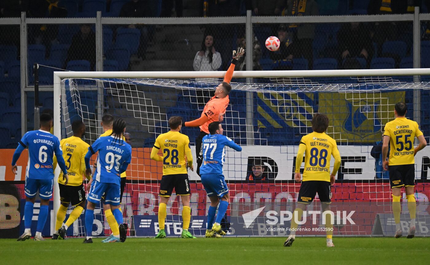 Russia Soccer Premier-League Dynamo - Rostov