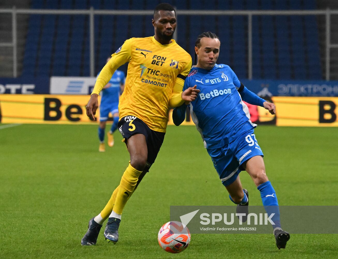 Russia Soccer Premier-League Dynamo - Rostov