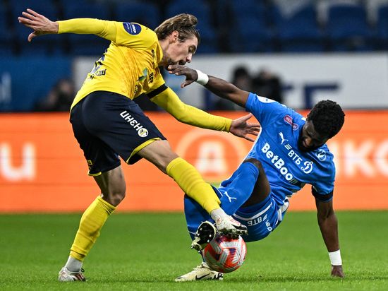 Russia Soccer Premier-League Dynamo - Rostov