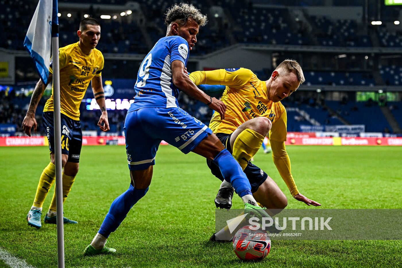 Russia Soccer Premier-League Dynamo - Rostov