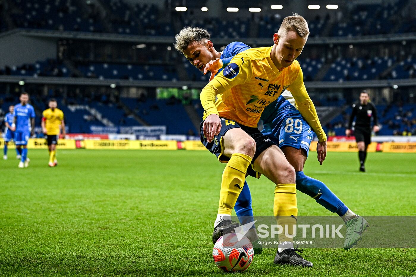 Russia Soccer Premier-League Dynamo - Rostov