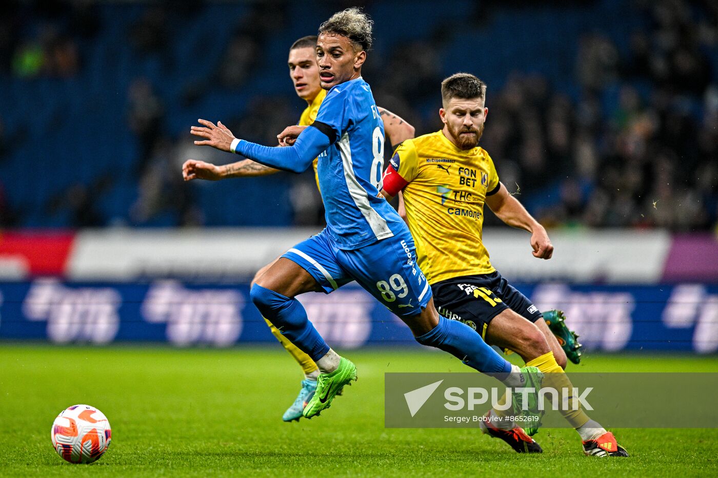 Russia Soccer Premier-League Dynamo - Rostov