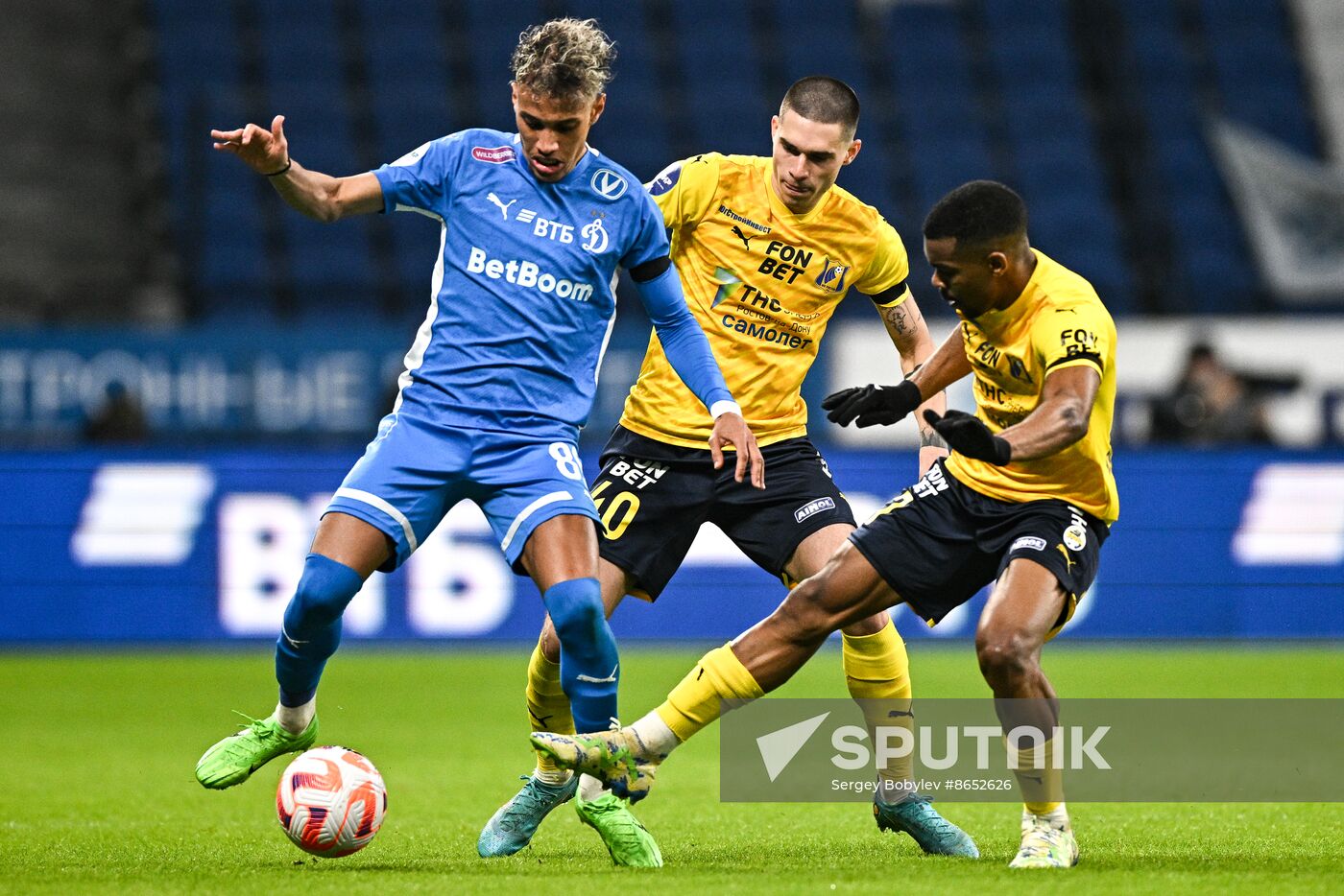 Russia Soccer Premier-League Dynamo - Rostov